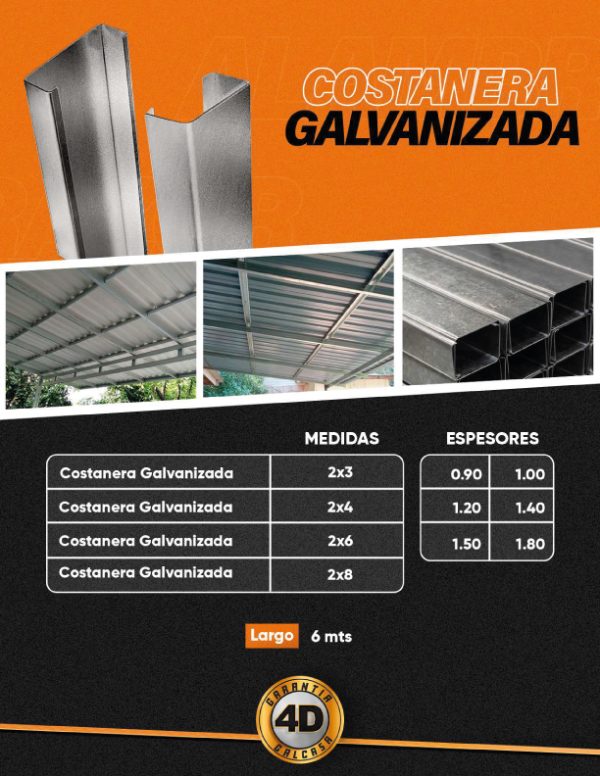 Costanera Galvanizada - Image 3